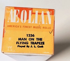 Aeolian MAN ON THE FLYING TRAPEZE Player Piano Roll Scarce Item - £35.88 GBP