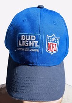 Bud Light NFL Snap Back Hat Blue - £15.83 GBP