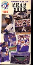 TORONOTO BLUE JAYS 1989 MEDIA GUIDE-TONY FERNANDEZ-MLB G/VG - £14.64 GBP