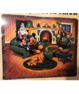 Walt Disney World Mickey Minnie Pluto by The Fire Tapestry Lap Blanket - $54.27 CAD
