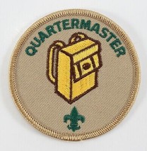 Vintage Quartermaster Round Insignia Round Boy Scouts BSA Position Patch - $11.69