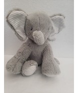 Carters Just One You Musical Grey Elephant Plush Stuffed Animal Striped ... - £15.57 GBP