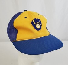 Vintage Milwaukee Brewers Mesh Hat Cap Snapback Sports Specialties 70s 80&#39;s - £18.77 GBP