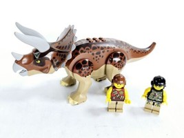 Lego TRICERATOPS (Reddish Brown) Dinosaur Figure from Trapper set 5885 T... - £27.52 GBP
