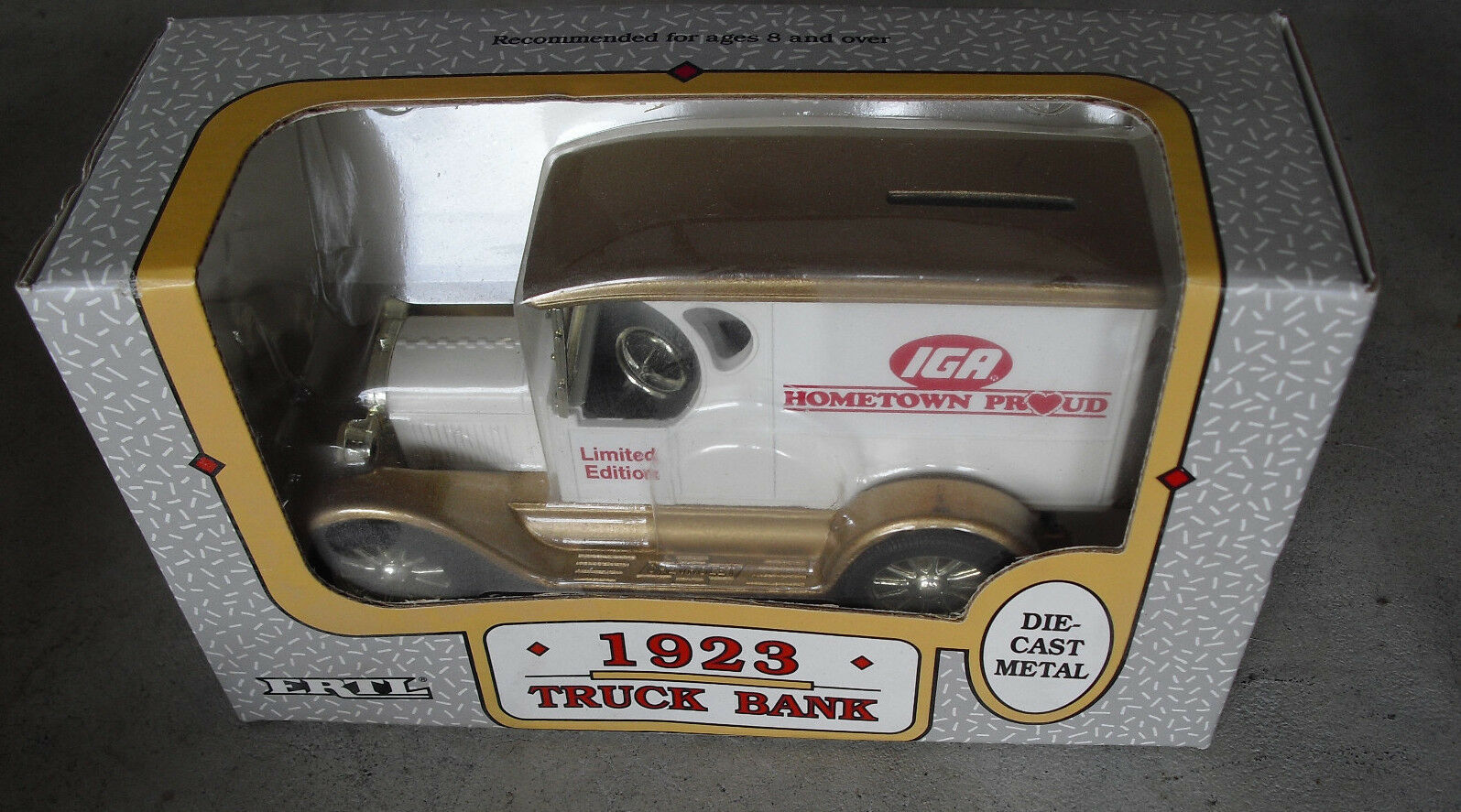 ERTL 1923 Chevrolet IGA Hometown Proud Truck Bank NIB  LOOK - $22.77