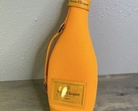 Veuve Clicquot Brut Champagne Insulated Orange Handled Bottle Bag /Jacke... - $16.82