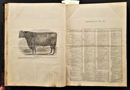 1860 Antique Farm Garden Cooking Bound Country Gentleman Owned Brainerd - £220.79 GBP