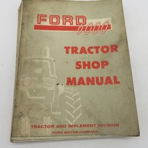 1961 Ford Tractor &amp; Implement 6000 Repair Shop Manual SE 8365 - $76.50