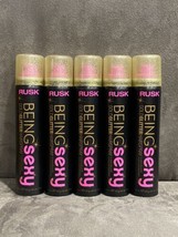(5) Rusk Gold Being Sexy Glitter Hairspray Hair Sparkle Spray 1.5 Ea / 7.5 Total - $69.99