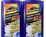 2 Pack Armor All Snow Foam Car Wash Cleaner By Hand Or Foam Sprayer 16oz - £17.17 GBP