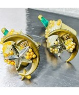 Festive Whimsy Celebration NYE Champagne Ice Bucket Moon Star Clip-On Ea... - $34.00 CAD