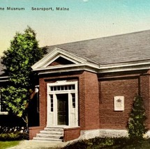 Penobscot Marine Museum Searsport Maine Postcard New England 1910s DWS5B - £15.65 GBP