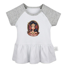 Retro Wonder Amazon Portrait Newborn Baby Dress Toddler 100% Cotton Clothes - £10.28 GBP