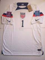 Matt Turner USA USMNT 2022 World Cup Qatar Stadium White Home Soccer Jersey - £67.94 GBP