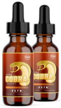 2 Pack King Cobra Drops for Men-60 ml x2 - £42.58 GBP