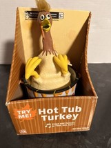 Gemmy Hot Tub Turkey Animated~Sings “Hot Hot Hot!” NIB RARE!! 2007 Collectible - $149.99