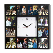 The Beatles Abbey Road Album Cover actual photo shoot Clock. 12 Rare pic... - $32.63