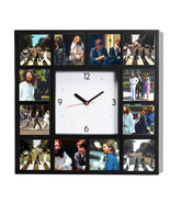 The Beatles Abbey Road Album Cover actual photo shoot Clock. 12 Rare pictures - £25.78 GBP
