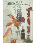 Pause for Living Summer 1960 Vintage Coca Cola Booklet Island Hospitalit... - £7.07 GBP