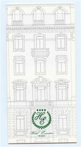 Hotel Executive Brochure Via Aniene Rome Italy Roma  - £12.61 GBP