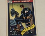 Nick Fury Trading Card Marvel Comics 1990  #5 - £1.57 GBP