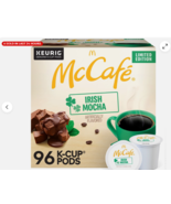 McCafe Irish Mocha, Keurig Single Serve K-Cup Pods, Flavored Coffee, 96 ... - $434.42 MXN