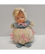 Vintage Chiltern Doll Ball Plush Chime Rattle Made In England - $91.97