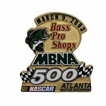 2003 Bass Pro Shops 500 Atlanta Raceway Race NASCAR Racing Enamel Lapel Hat Pin - £5.94 GBP