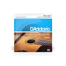 D&#39;Addario EJ84L Gypsy Jazz Acoustic Guitar Strings, Loop End, Light, 10-44 - £20.69 GBP