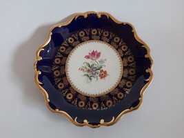 Vintage porcelain plate 19,5 cm. JLMENAU made in Germany - ECHT KOBALT - £26.15 GBP