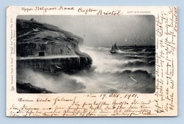 Rough Sea Off Swanage England 1901 Raphael Tuck UDB Postcard L14 - £6.96 GBP