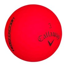 50 Mint Red Matte Callaway Superfast Golf Balls - Free Shipping - Aaaaa - £61.85 GBP