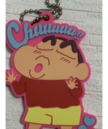Crayon Shin-chan Rubber Mascot Keychain 1.77in - $26.68 CAD