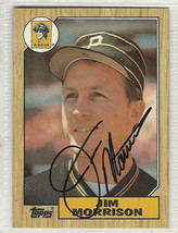 jim morrison signed autographed card 1987 topps - £7.64 GBP