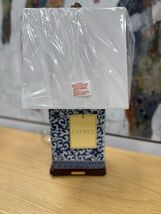 Ralph Lauren Porcelain Blue Floral Table Lamp  ~New~ - $149.99