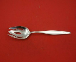 Classique by Gorham Sterling Silver Serving Spoon Pierced Open End Orig 8 3/8&quot; - £88.06 GBP