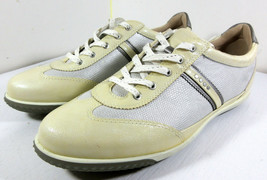 ECCO BIOM Hydromax Golf Shoes Pearl-White Soft Spikes Size EU 40 Women&#39;s 9-9.5 - £31.01 GBP