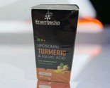 Enerrgecko Liposomal Turmeric and Fulvic Acid Supplements 60 Softgels EX... - $29.39