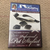 Jodi Murphy Grooming DVD  Vol 31 Snap-On Combs Theory &amp; Techniques - £19.71 GBP