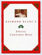 Raymond Blanc&#39;s Special Christmas Menu with Recipes London England - $27.72