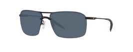 Costa Del Mar SKM 11 OGP Skimmer Sunglasses Matte Black Gray 580P Polari... - $128.99