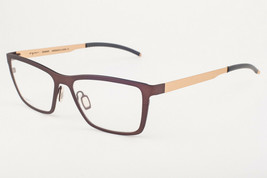 Orgreen DEBBIE 671 Matte Brown / Sandblasted Gold Titanium Eyeglasses 52mm - £148.32 GBP