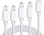 Iphone Charger Cable 5Pack(3Ft/3Ft/6Ft/6Ft/9Ft) Usb Fast Long Iphone Cha... - £15.16 GBP