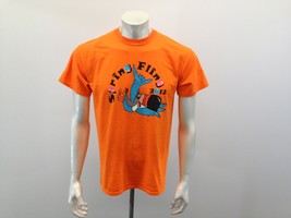 Sprint Fling 2012 Men&#39;s Tocan Graphic T Shirt Size Medium Orange - $150.53 MXN
