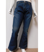 Levi&#39;s  Jeans Womens Size 14 M, Navy Blue, Nouveau Bootcut Stretch 515, ... - £19.82 GBP
