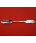 Vanderslice Coin Silver Cheese Scoop with Acid Etched Mouse 8 1/4&quot; Serving - $256.41