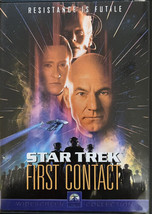 Star Trek: First Contact (DVD, 1998)  Patrick Stewart Alice Krige James Cromwell - £17.95 GBP