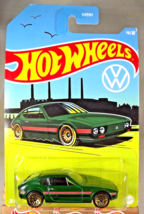 2022 Hot Wheels Volkswagen Series 4/8 VOLKSWAGEN SP2 Green w/Gold Lace Spokes - £7.82 GBP
