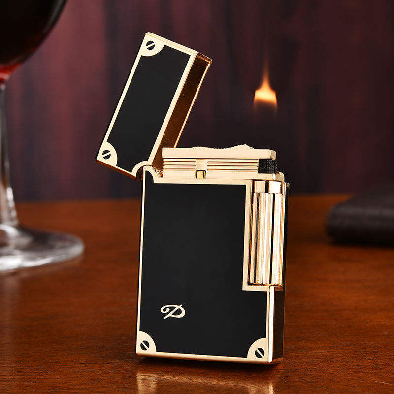 Retro Portable Lighter Butane Gas Refillable Soft Flame EDC Gift (sans F... - $25.95