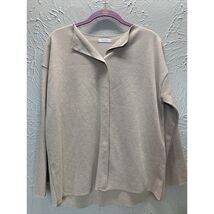 Monologue Sweater Womens Tan Beige V Neck Pullover Lightweight Size Large - $16.00 Monologue Sweater Womens Tan Beige V Neck Pullover Lightweight Size Large - $16.00